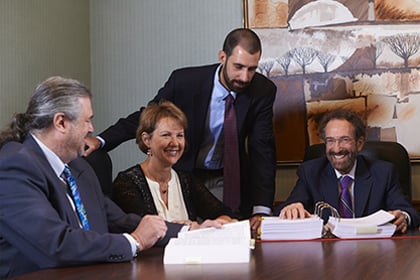 The lawyers at Rieders, Travis, Dohrmann, Mowrey, Humphrey & Waters